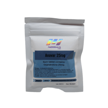 Anavar Oxandrolone 25mg Tablets by Norma Pharma