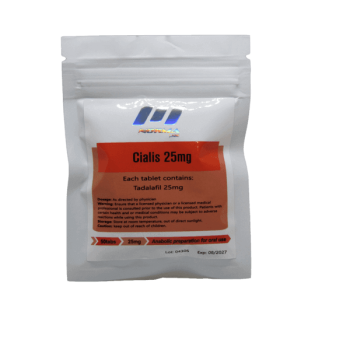 Cialis by Norma Pharma - Effective erectile dysfunction treatment with 50 tablets at 25mg per tablet.