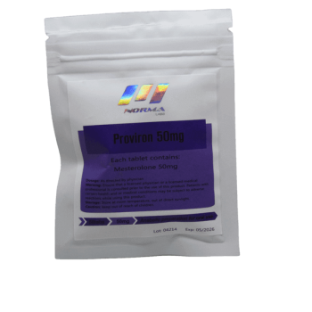 Proviron by Norma Pharma for muscle growth, estrogen management, and performance.