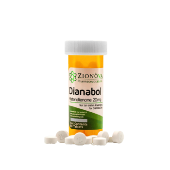 Zionova Dianabol 20mg Tablets - Muscle Enhancer