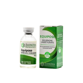 Zionova Equpoise 250mg per ml 10ml: High-quality Equpoise supplement for optimal performance and muscle gains.