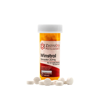 Zionova Winstrol Tablets - 20mg - Performance Enhancement - canadiansteroids.org