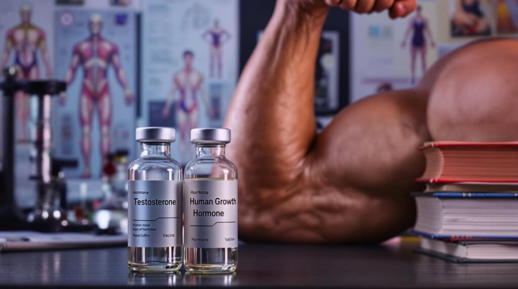 Testosterone and Human Growth Hormone Exploring Benefits Risks and Synergy 0001