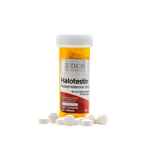 Zionova Halotestin oral tablets packaging