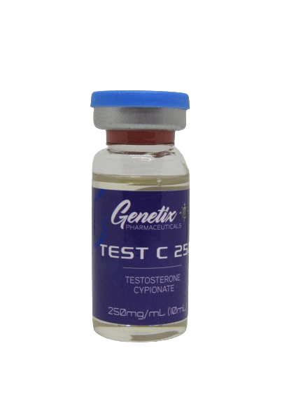 Genetix Pharma Testosterone Cypionate 250mg 10ml vial