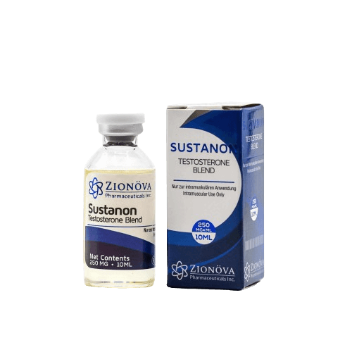 Zionova Sustanon 250 testosterone blend 10ml vial