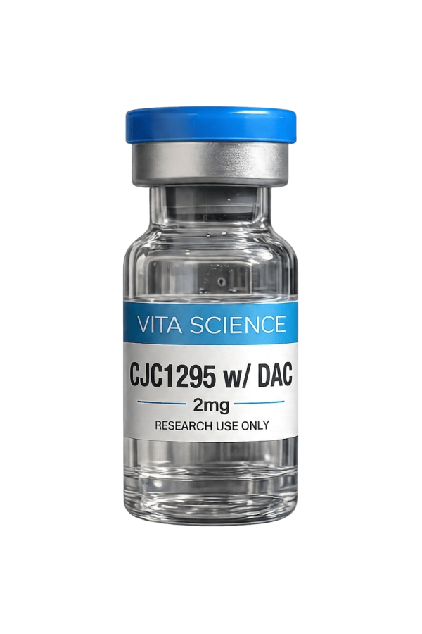 CJC-1295 with DAC lyophilized peptide vial, 2mg.